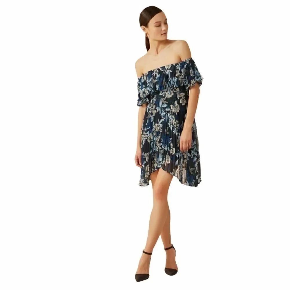 Keepsake the Label Seasons Off the Shoulder Dress
